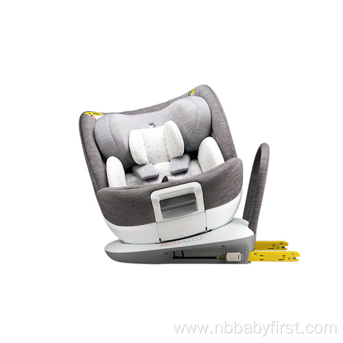 40-125Cm Baby Car Seat With Isofix&Top Tether
